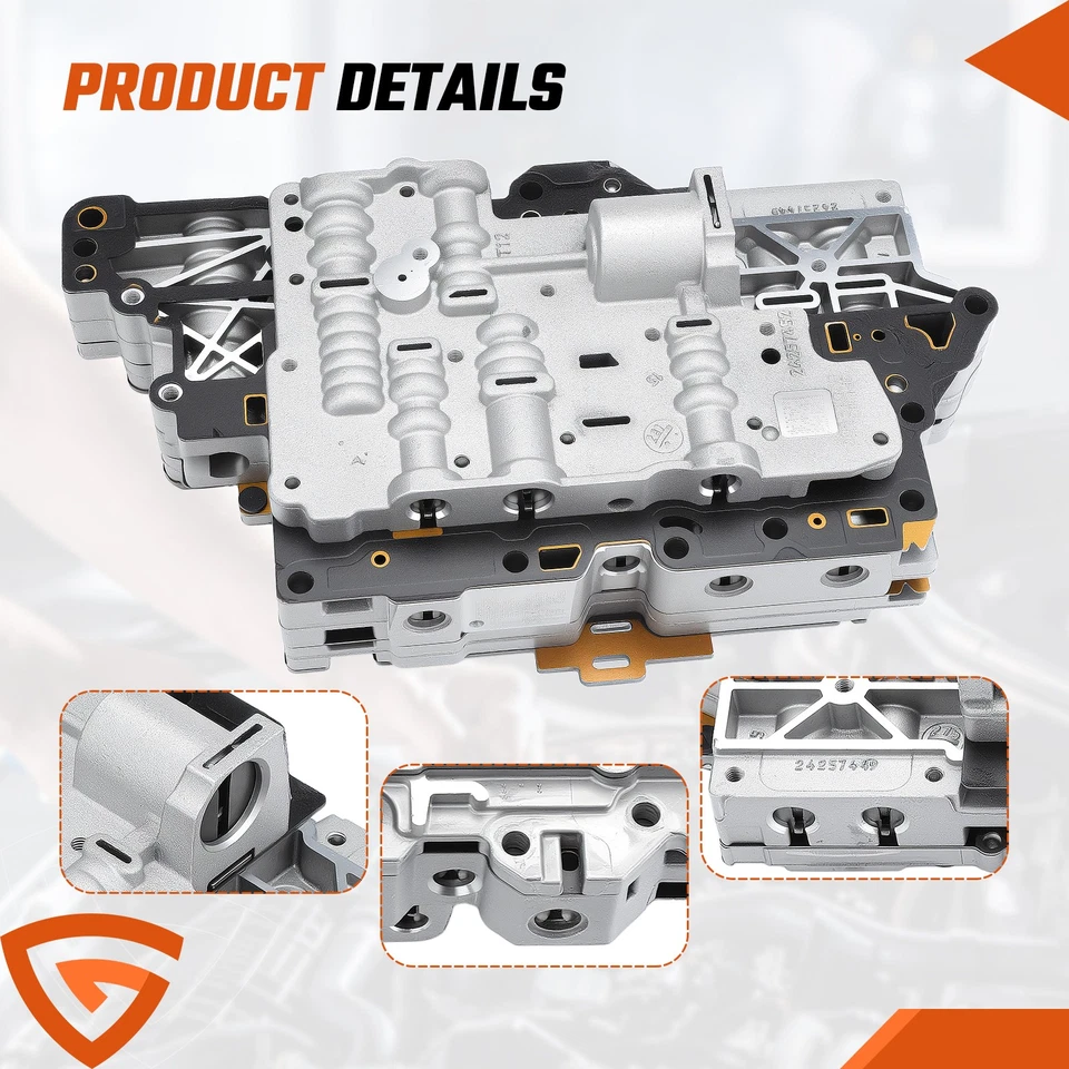 6T70 6T75 Auto Valve Body Transmission For Chevrolet GMC Acadia Cadillac Models - Изображение 3 из 4