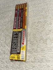 Vintage Lot of 6 Hershey’s Chocolate Pencils Krackel Goodbar Reese's Pieces 1986