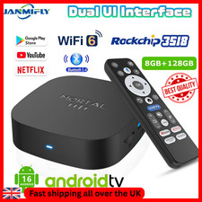 NEW 2026 T1+ 8K HD TV Box Android 16.0 Quad Core 8GB RAM 128GB ROM Media Player