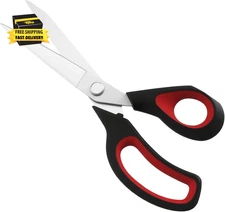 Fabric Scissors, All-Purpose Heavy Duty Utility Shears for Sewing &Garment Makin