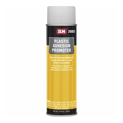 SEM 39863 Plastic Adhesion Promoter, Clear, 20 oz Aerosol