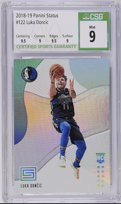 2018-19 Panini Status - Rookies 1 Luka Dončić #122 (RC) for sale