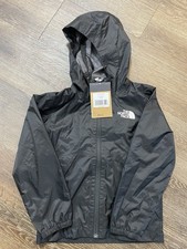 The North Face Boy  s Zipline Rain Jacket, Black, XS 6 , Discontinued Version
