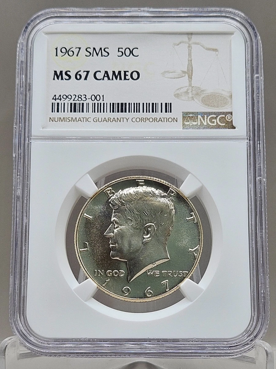 MS 67 Graded 1967 Kennedy US Half Dollars (1964-Now) for sale | eBay