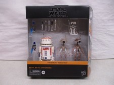 2024 Star Wars Black Series The Mandalorian R5-D4  BD-72 and Pit Droids A