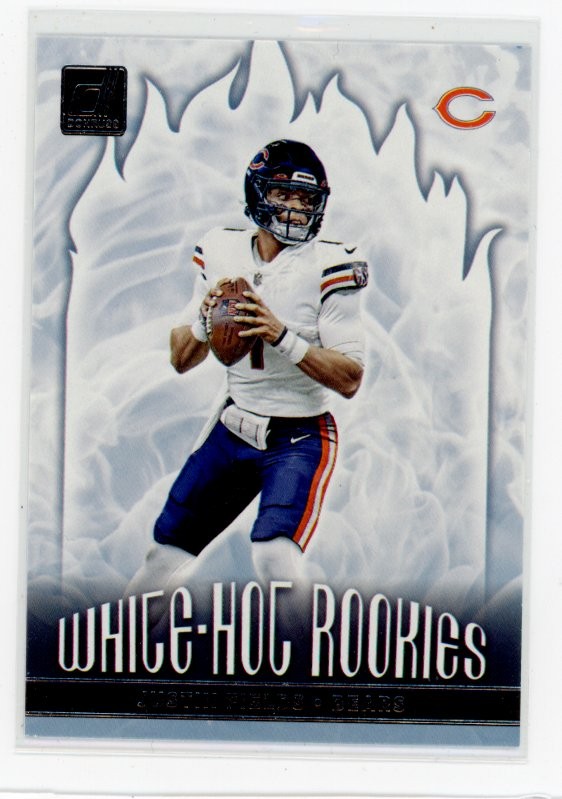 2021 Donruss #WHR-JFI Justin Fields White-Hot Rookies