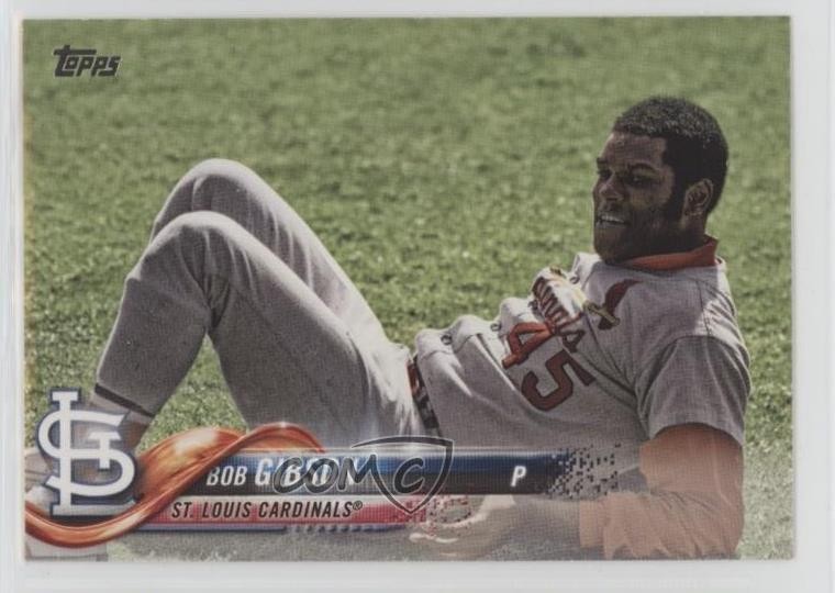 2018 Topps Update Legend Variation SP Bob Gibson #US111 HOF 12eq
