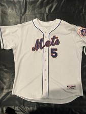 Majestic New York Mets David Wright Authentic Jersey Size 56