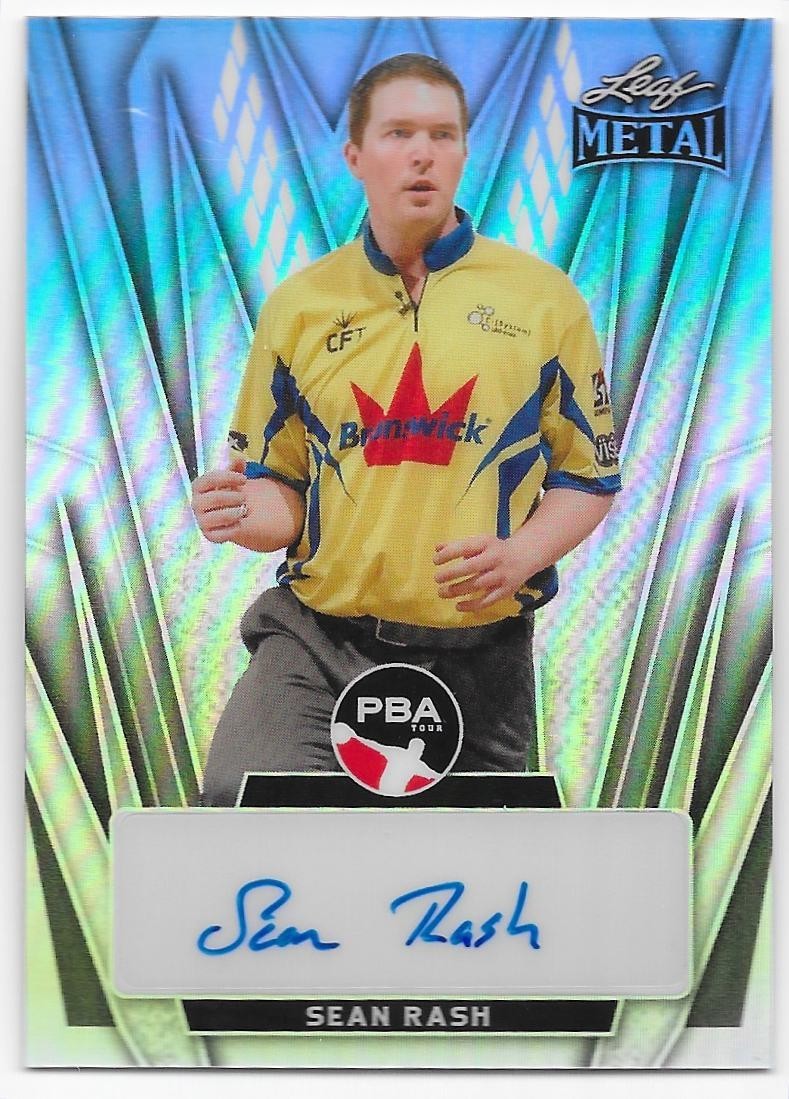 2024 Leaf Metal Sean Rash 14/49 Silver Prismatic Auto #BA-SR1