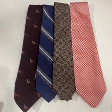 Brooks Brothers Silk Wool Ties