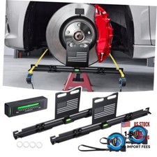 Upgraded 4-in-1 Wheel Alignment Tool Kit w/Magnetic Camber Gauge