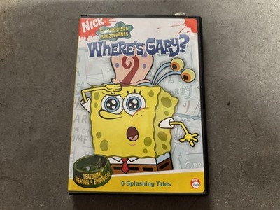 Spongebob Squarepants ''Where's Gary'' DVD