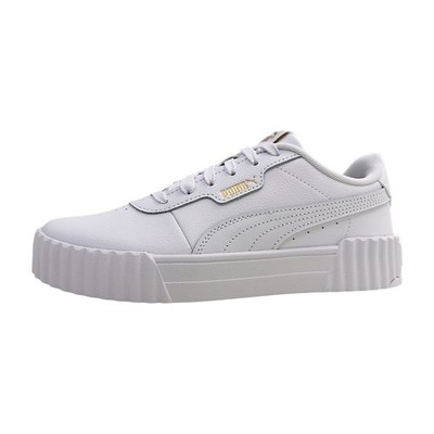 Puma Carina 3.0 Damenschuhe Schnürschuhe Sportive Weiß Freizeit