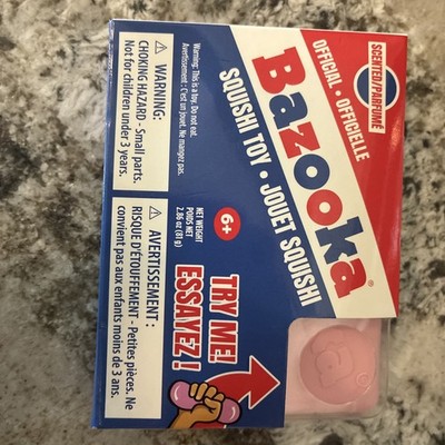 Official Bazooka Gum Scented Squishy Toy - Brand New In Box