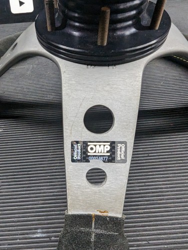 OMP Deep Dish Steering Wheel + Extended Boss Kit - Honda CRX Civic EF EG ITR DC2 - Picture 10 of 17