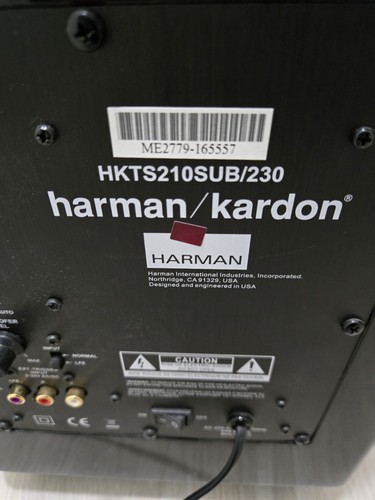 Harman/Kardon HKTS 210Sub/230 Aktiv Subwoofer - Bild 5 von 6