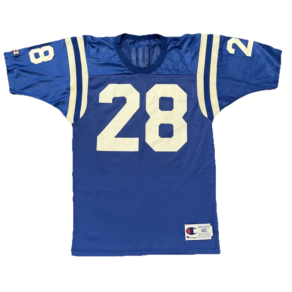 Camiseta Indianapolis Colts Faulk Campeón Hombres Talla 40 Azul NFL Marshall Foto 2 de 4