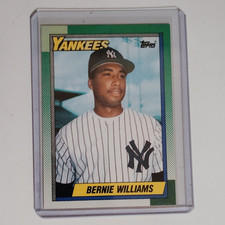 Topps 1990 Bernie Williams #701 Rookie Base Set New York Yankees MLB Card. rookie card picture