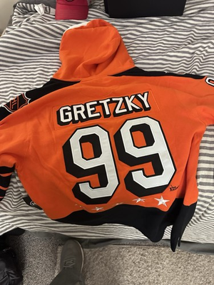 #ad Wayne Gretzky Campell All Star Hooded Sweatshirt $85.00