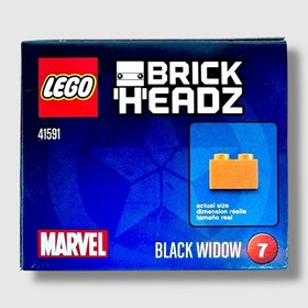 ⚔️ LEGO 41591 BrickHeadz Marvel Black Widow Brand New SHELF WEAR Sealed 🔥