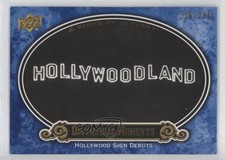 2009 A Piece of History Historical Moments Blue /299 Hollywood sign debuts 0dk