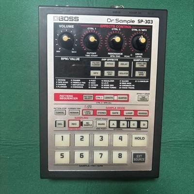 BOSS SP-303 Dr. Sample Sampler Drum Machine Lo-Fi Beat Maker Roland
