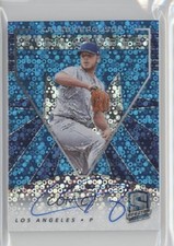 2020 Chronicles Spectra Signatures Neon Blue Prizm /60 Caleb Ferguson Auto jg3