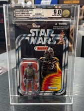 2010 Star Wars Vintage Collection VCP03 Rocket Firing Boba Fett AFA 9.0 READ