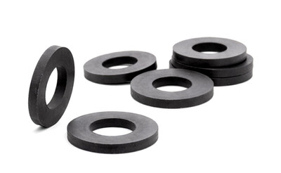 1/4'' x 1/2'' x 1/16'' EPDM Rubber Flat Washers Powersports Repair All-Weather