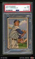 1952 Bowman #44 Roy Campanella Dodgers HOF PSA 6 - EX/MT