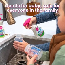 Dapple Foaming Dish Soap Spray 16.9oz No Fragrance Paraben Sulfate Free