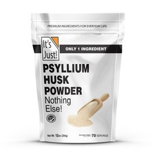 Psyllium Husk Powder, Dietary Fiber, Digestive Cleanse, Keto Baking, Non-GMO,...