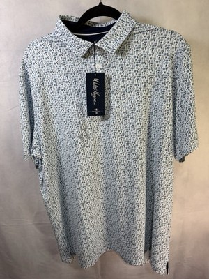 walter hagen 11 Performance golf Polo shirt size large White Miniature Icons