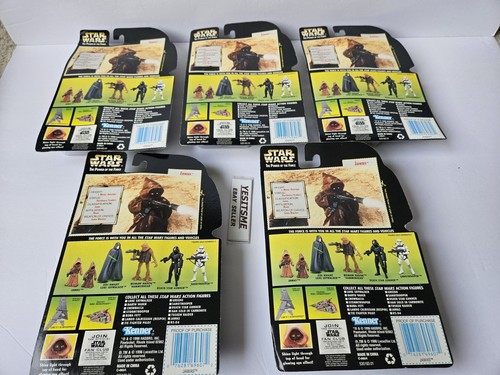 1996 Star Wars Power of the Force Jawas lot of 5 Kenner Hasbro - Picture 6 of 14