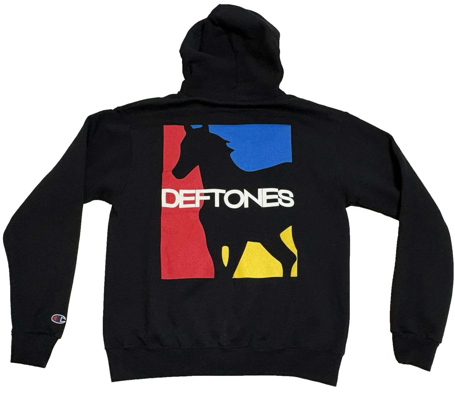 Deftones Hoodie Mens Sz M Black Champion Sweatshirt M… - Gem