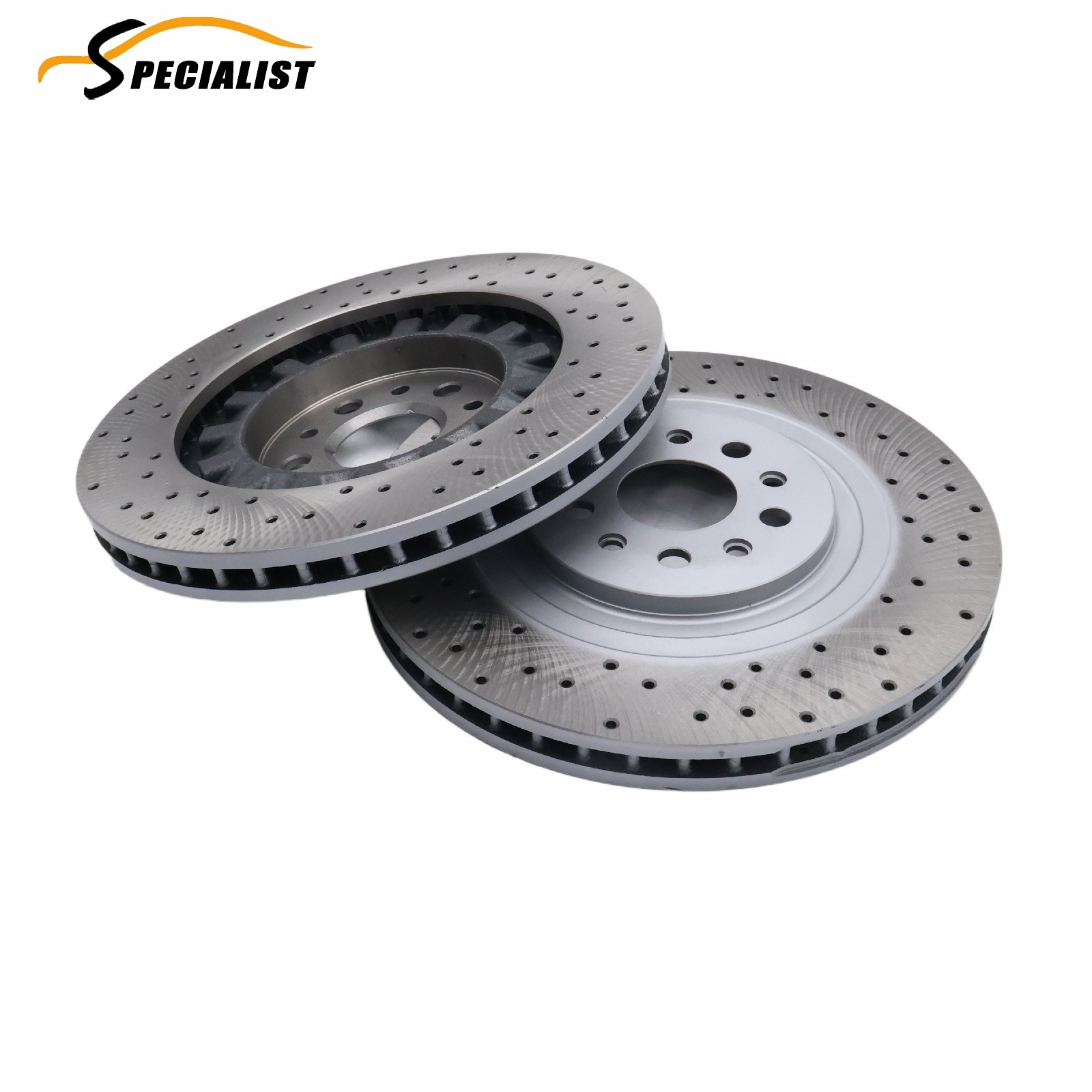 2Pcs Front Brake Rotors For Maserati Ghibli Quattroporte Brake Disc 670030935 US
