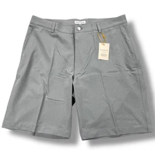 NWT Peter Millar Shackleford Performance Hybrid Short Mens Size 33 Grey - $108