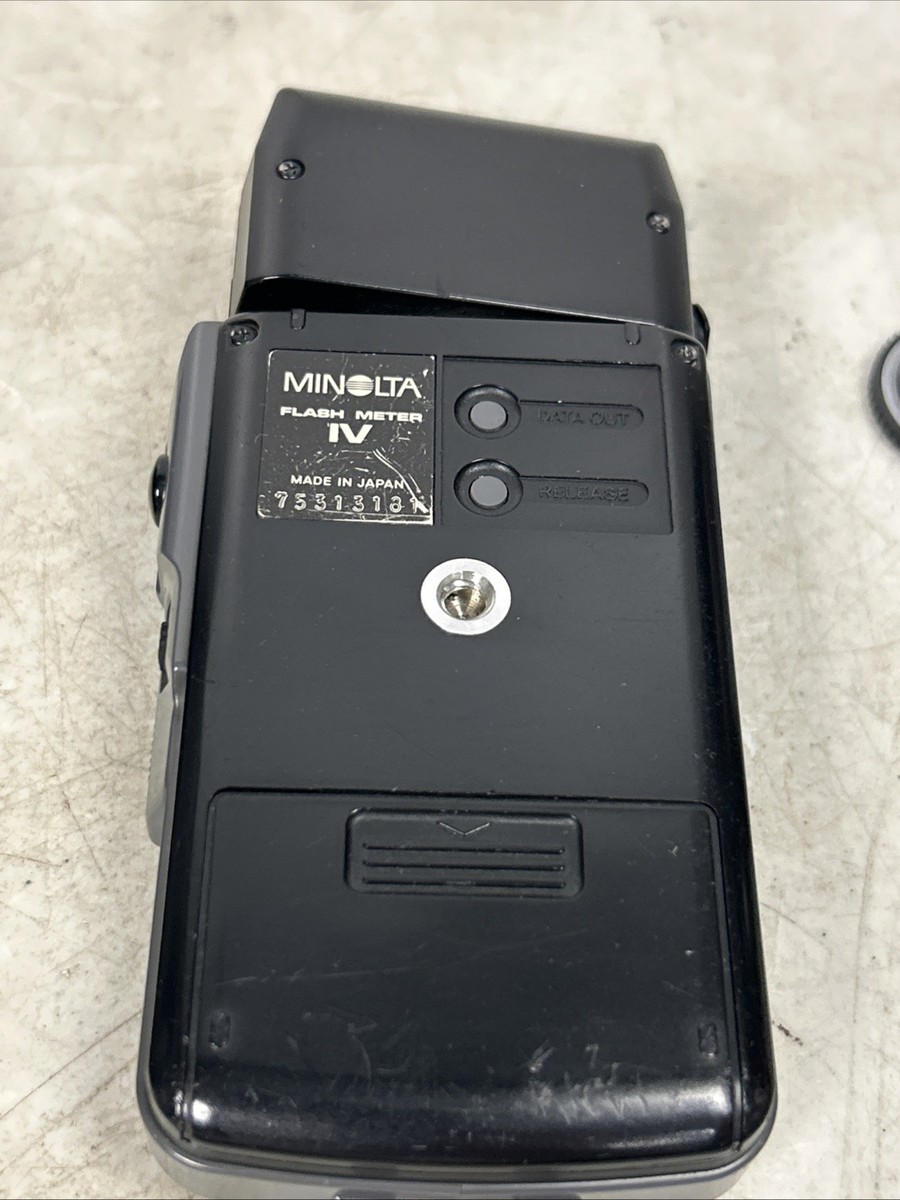 Minolta Flash Meter IV Ambient/Flash Light Exposure Meter With