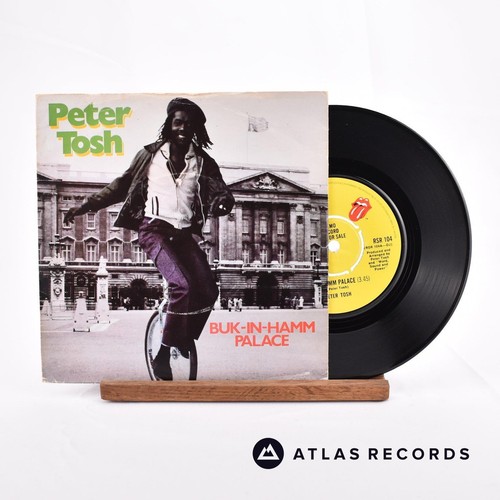 Peter Tosh - Buk-In-Hamm Palace - Promo 7" Vinyl Record - VG/EX - Picture 2 of 8