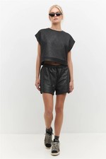 Shorts with Pockets and Elastic Waistband