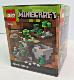Retired LEGO 21102 Minecraft Cuusoo Micro World NEW FACTORY SEALED