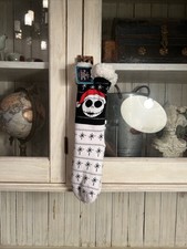 Nightmare Before Christmas Santa Cozy Fluffy Warm Slipper Socks Jack Skellington