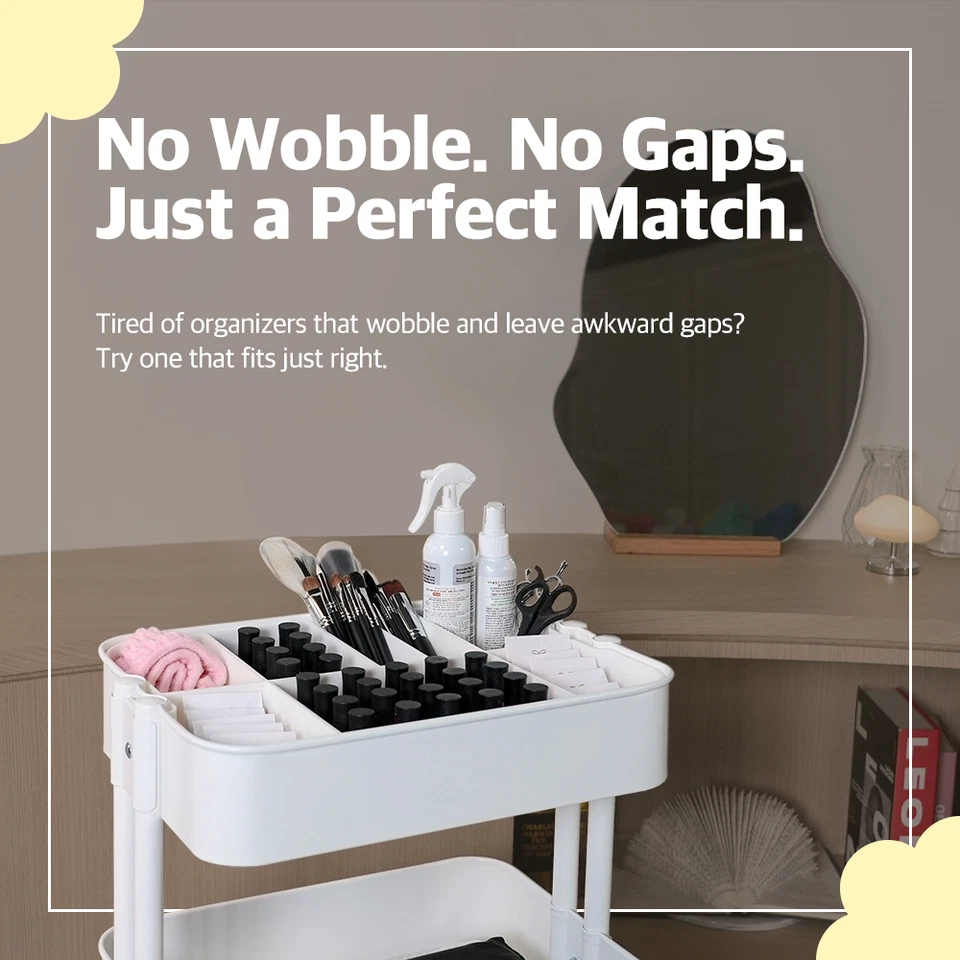 5-Type IKEA Divider Set (S) – RÅSKOG Modular Bins – Fits Small (28x38x61 cm) - Image 4 of 4