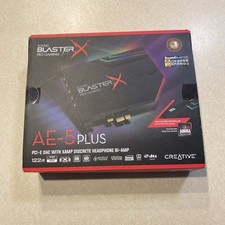 Creative Sound BlasterX Pro-Gaming 5.1 Channel Sound Card - Black