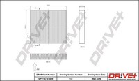 Dr!ve+ Filter, Innenraumluft U.A. FüR Alpine, Dacia, Lada, Mitsubishi, Nissan