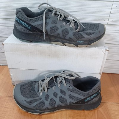 Merrell Bare Access Flex 2 Shoes Women 10 Gray Barefoot FlexConnect Trail J82314