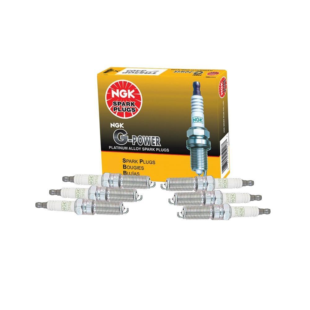 NGK G-Power Platinum Set Of 6 Spark Plugs 5019 LTR5GP for GMC Isuzu Ford Pontiac