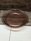 Vintage #209 PYREX Cranberry  Glass Baking 9"  Pie Plate Dish 1980's