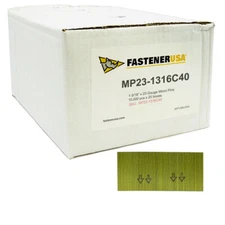 1-3/16" MICRO PIN NAILS 23GA GALV 200,000ct | MP23-1316C40