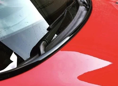 PER MINI R56 F56 NERO LUCIDO KIT LINEA CINGHIA FINITURE VINILE DE CROMO F55 F57 - Immagine 2 di 4